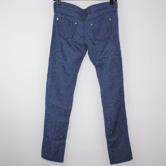 Vintage Versace Womens 30 x 29 Fully Embroidered Soft Pants Rare G1044 - Picture 4 of 11